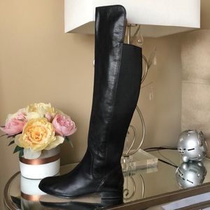 CORSO COMO Genuine leather over the knee boots